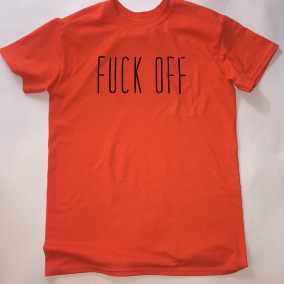 Custom orange Tee - Picture 2 of 3